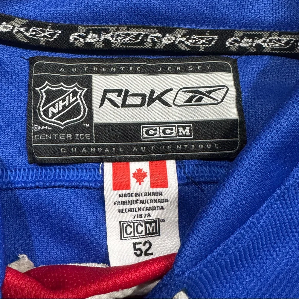 Chris Kreider New York Rangers 2014 Stanley Cup Jersey - Picture 6 of 9